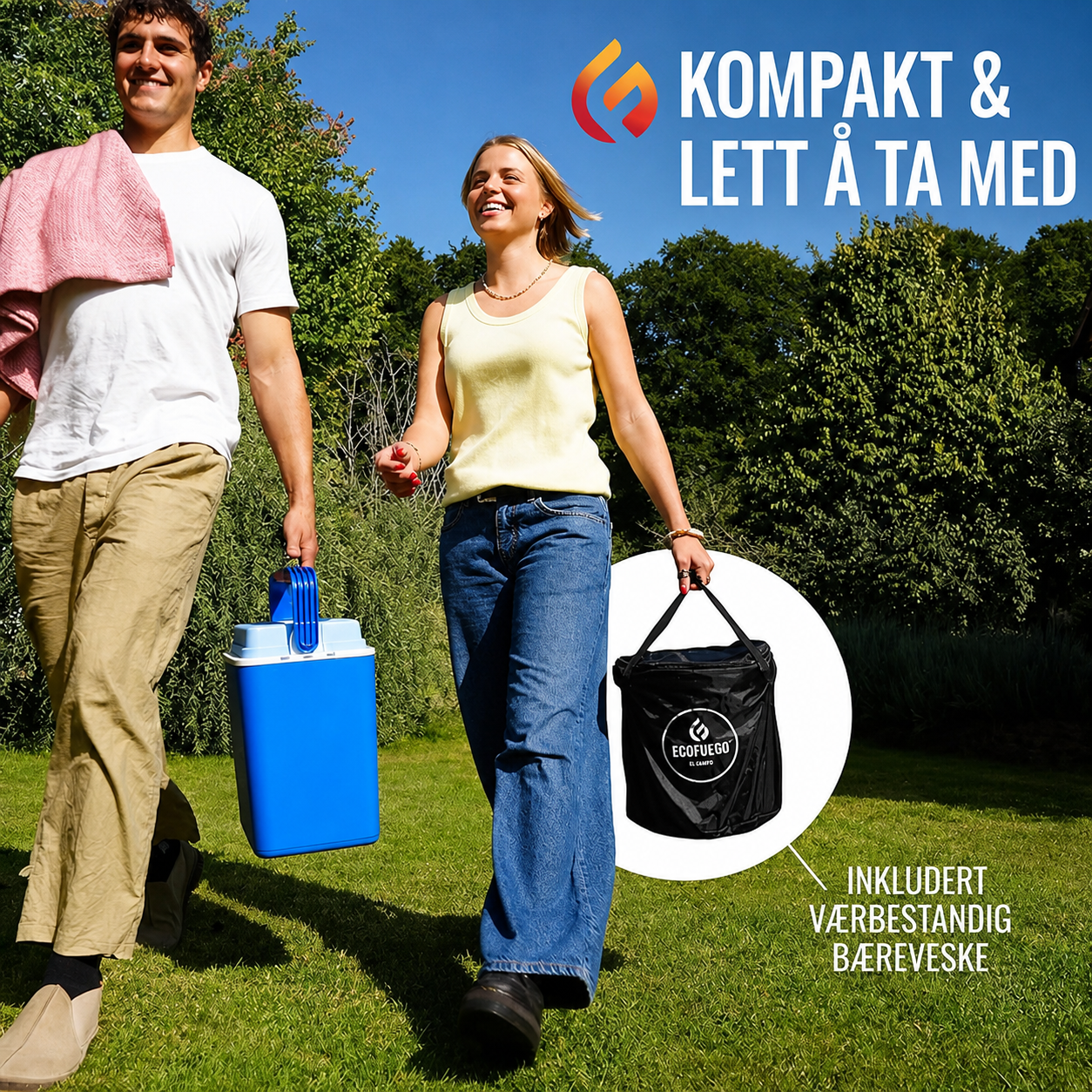 El Campo - den bærbare voksbålpannen